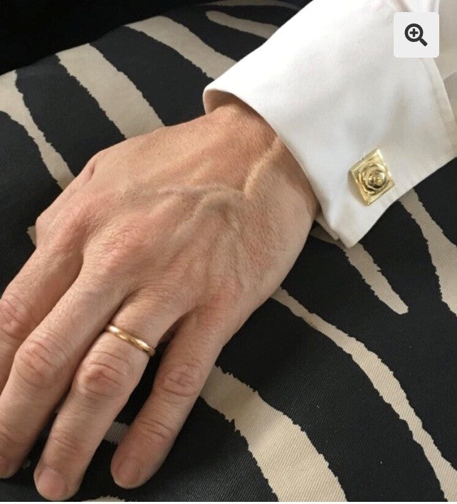 Dome cufflinks