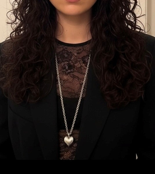 Heart pendant Cora bold