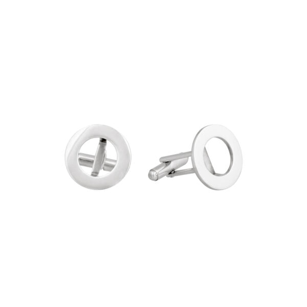 Circle cufflinks