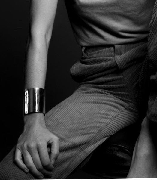 Silver Strip cuff