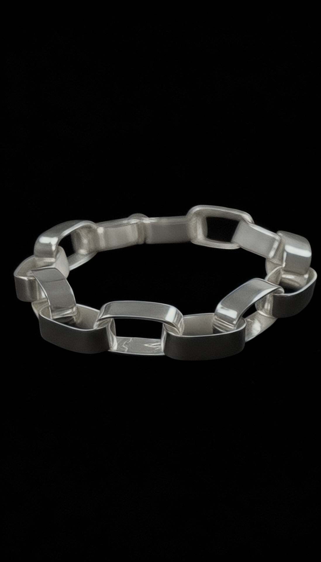 Fabienne link bracelet sterling silver