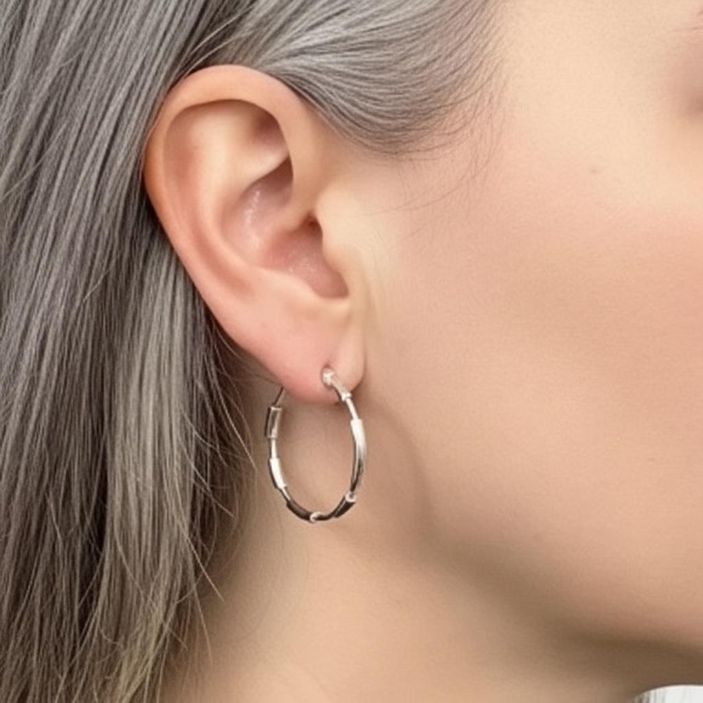 Messy hoops Large