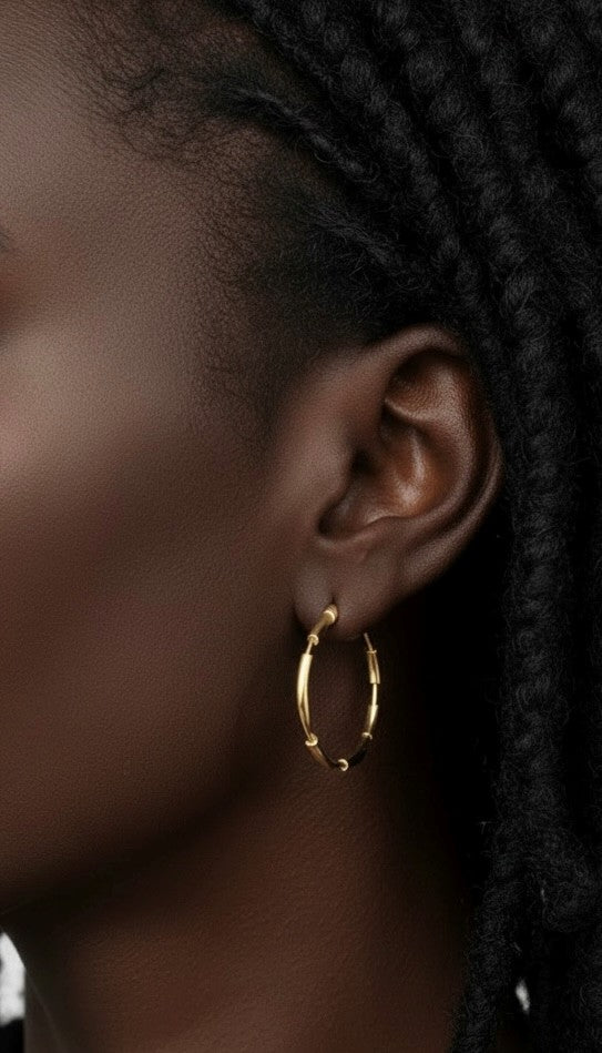 Messy hoops Large
