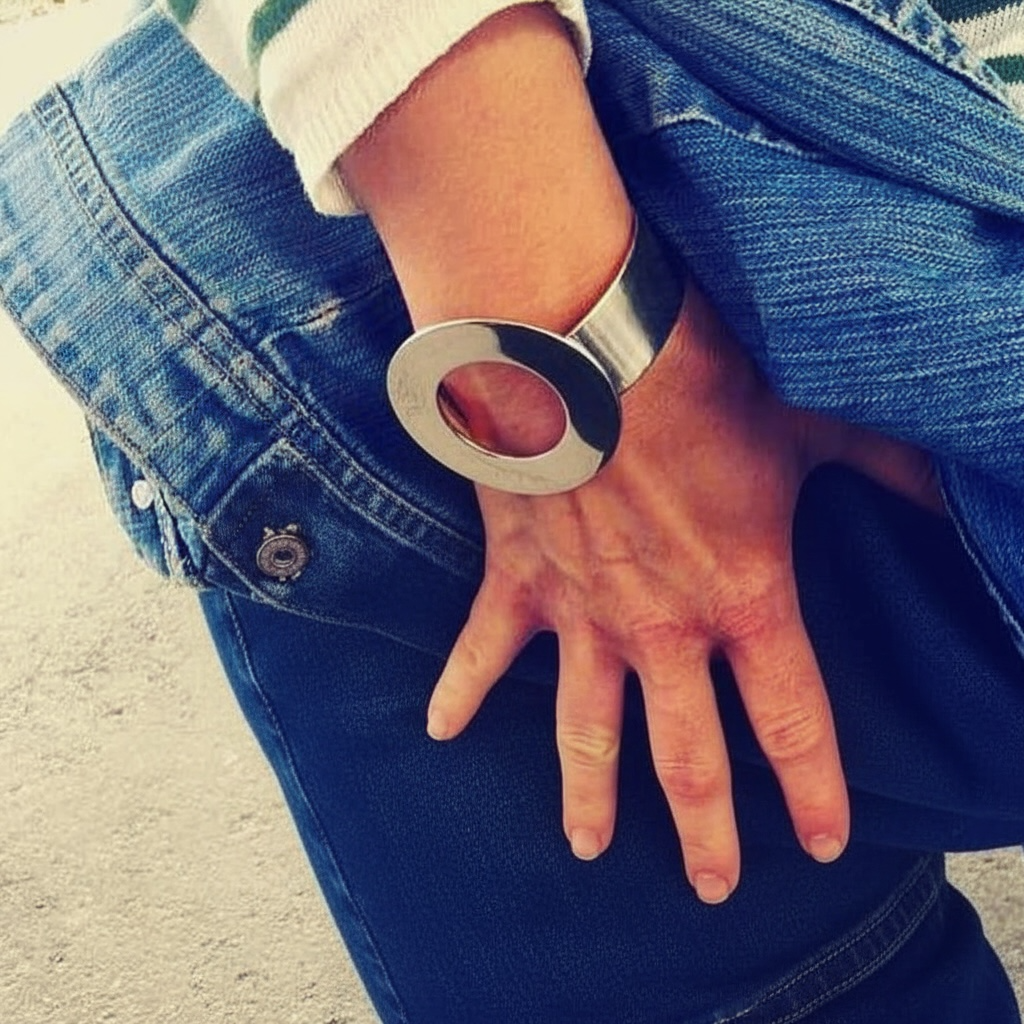 Circle bracelet Silver 925