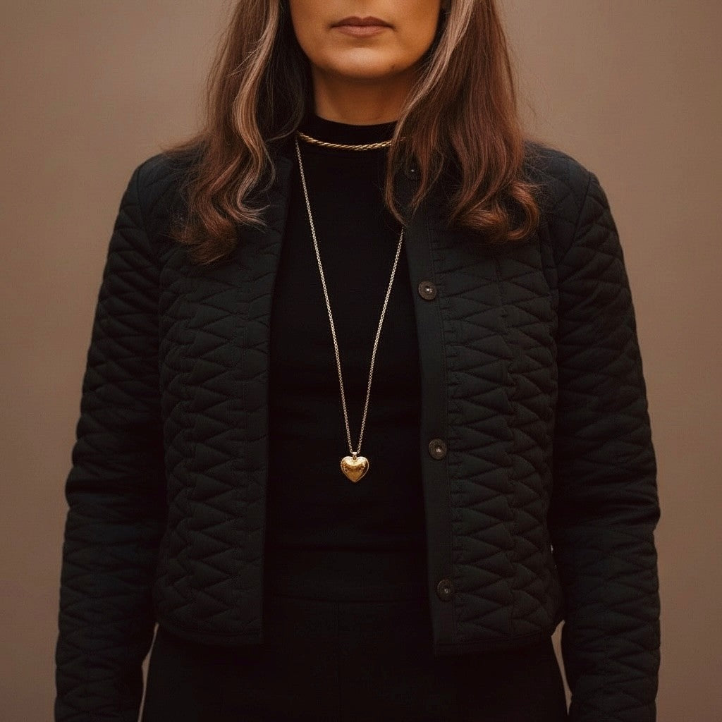 Heart pendant Cora bold