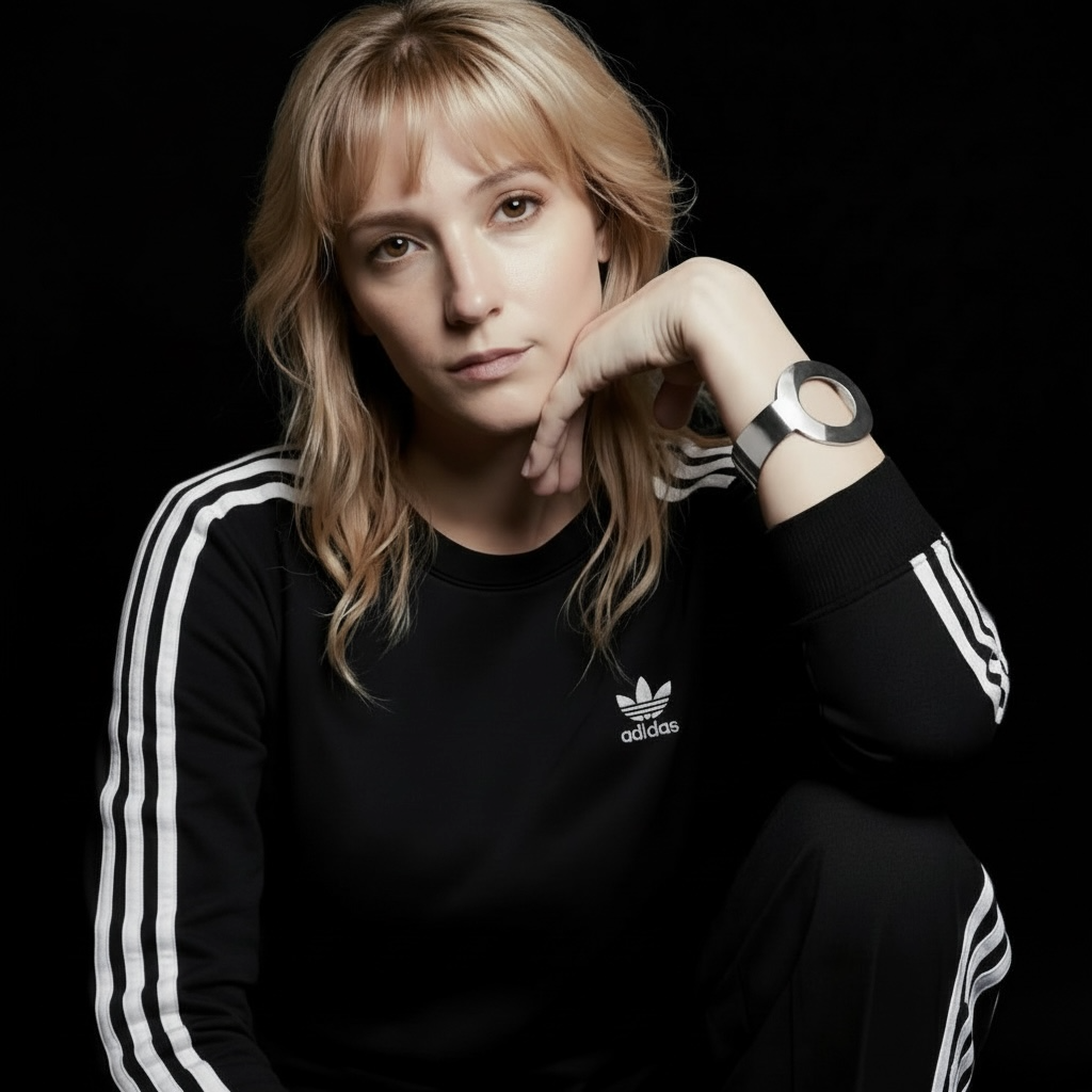 Circle bracelet brass