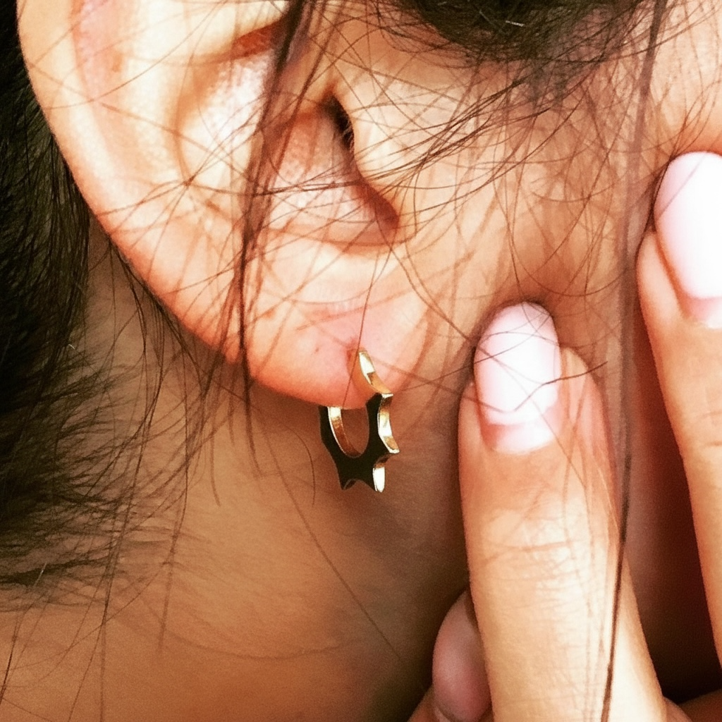 Spiky earrings