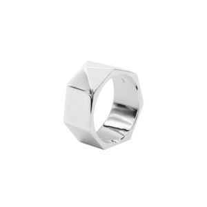 Jackie ring silver Unisex